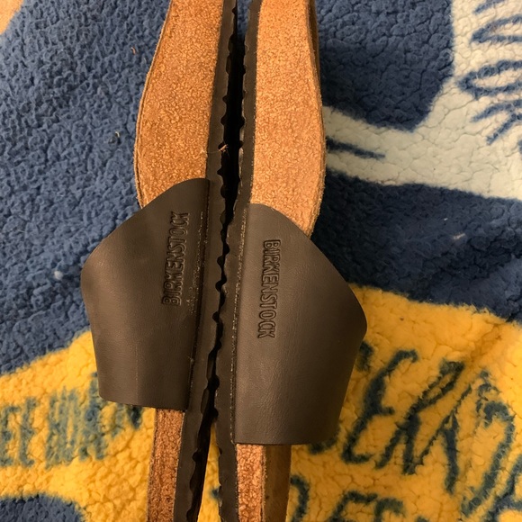 Birkenstock Madrid black slides sandals woman’s 9 men’s 7 - Picture 7 of 11